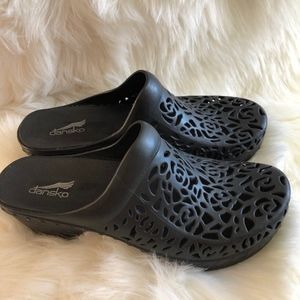 Dansko Rubber Flower Clog
